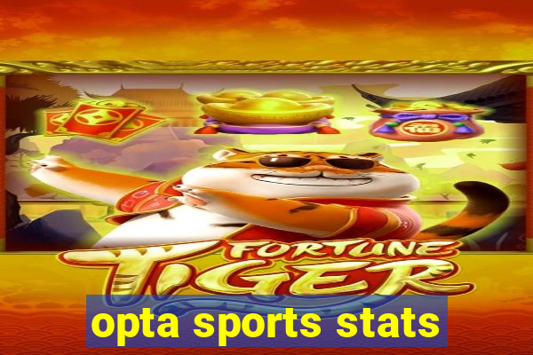 opta sports stats